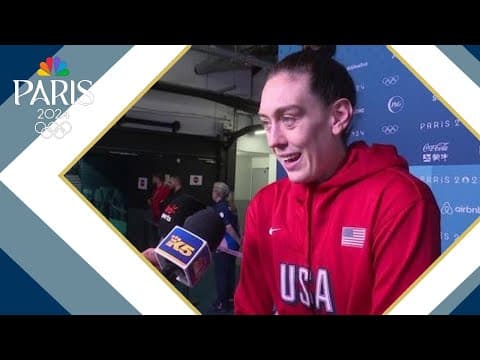 Former Seattle Storm star Breanna Stewart on Olympics gold medal basketball game