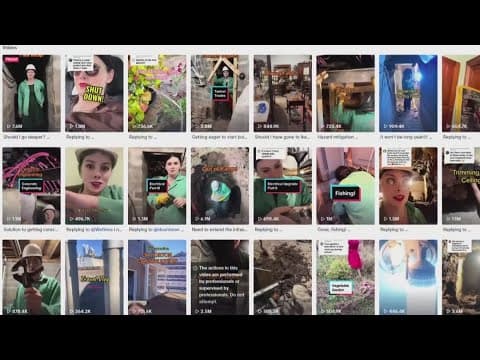 TikTok Tunnel Girl returns with a permit allowing her to keep tunnel