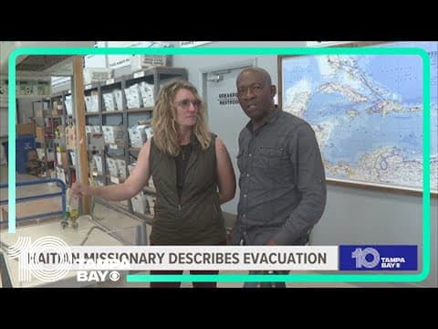 Haitian missionary describes evacuation amidst country's gang violence