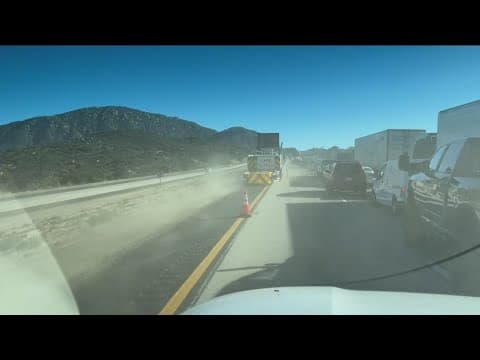 Red Flag Warning 4PM | High winds, I-8 traffic, power outage update