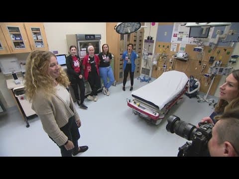 IU med student thanks doctors who saved her life