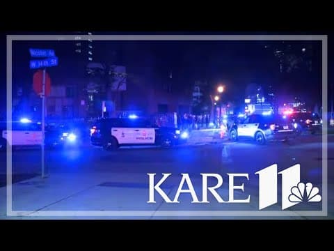 Minneapolis police investigate scene near Loring Park