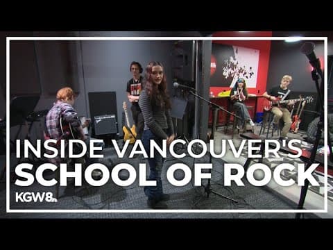 "School of Rock" music social program provides music education for youth in Vancouver