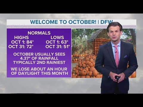 DFW Weather | What to look forward to this October