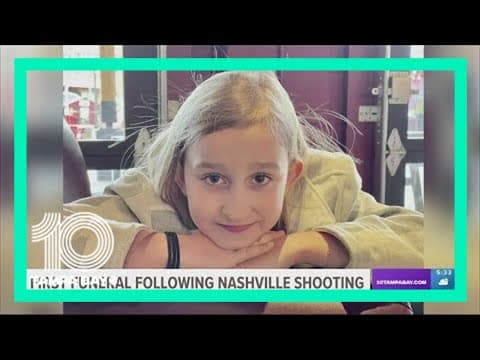 Mourners gather for 1st Nashville school shooting funeral