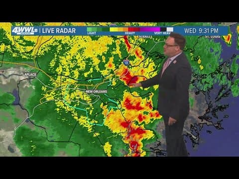 Weather Impact Alert: Heavy rain at times Thursday