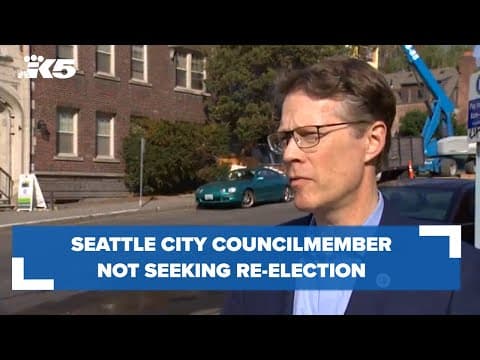 Seattle City Councilmember Alex Pedersen not seeking re-election