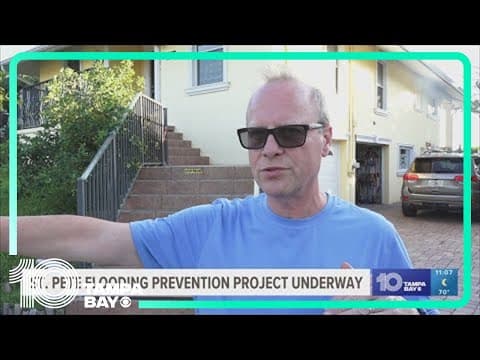 St. Pete flooding prevention project underway