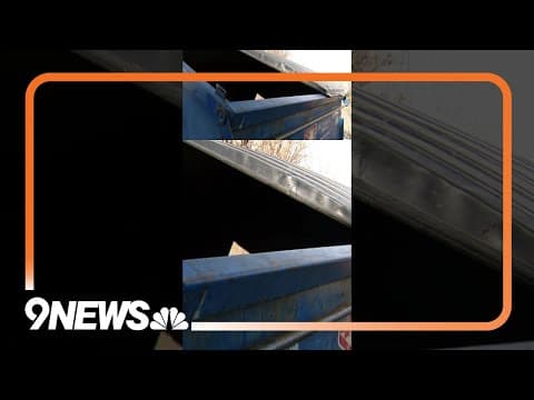 Firefighters rescue man trapped inside trash truck