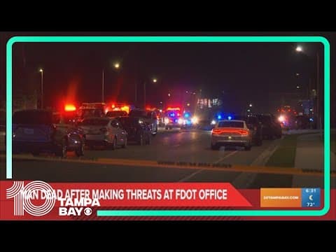 Man takes own life after making threats to Transportation Department office in Tampa