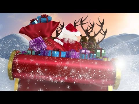 WATCH: Santa Mobile travels around Potomac, Maryland