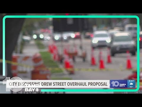 Clearwater leaders discussing overhaul proposal for Drew Street