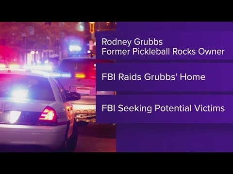 Federal search warrant executed at Indiana home of former Pickleball Rocks owner