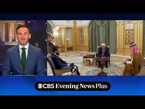 Detailing President Trump's trip to the Middle East