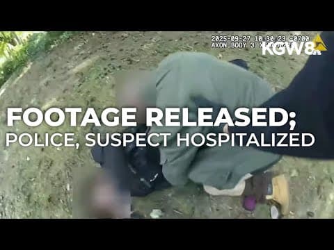 Police release body camera footage after officer puts suspect in neck hold at Portland park