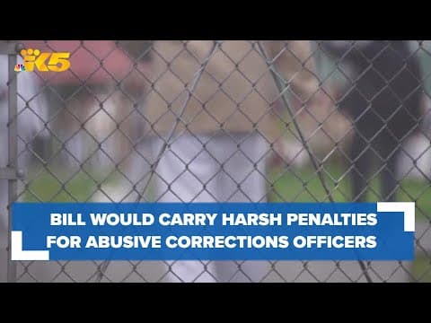 New bill would carry harsher penalties for corrections officers who abuse their power