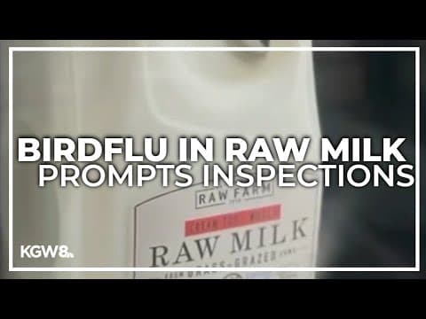 H5N1 in raw milk prompts required dairy inspections, USDA announces