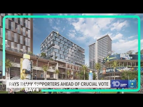 Developers, team leaders throw support behind Rays stadium deal