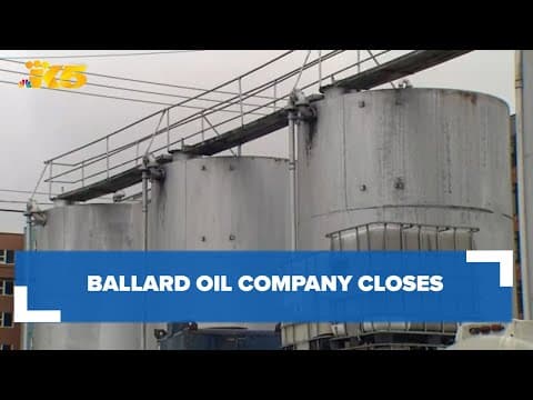 Ballard Oil Company shuttered after 86 years in business