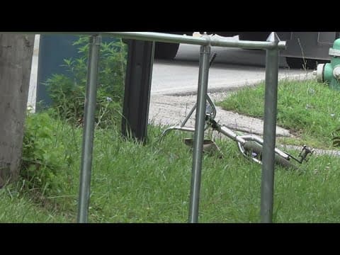 Bicyclist killed in crash with box truck on Indy's west side