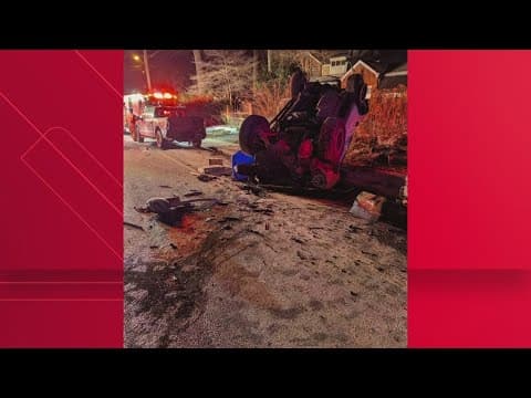 Man  hospitalized in Bethesda crash