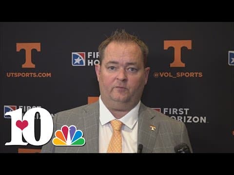 Coach Heupel speaks as the Vols prepare to take on Vandy in final regular season game