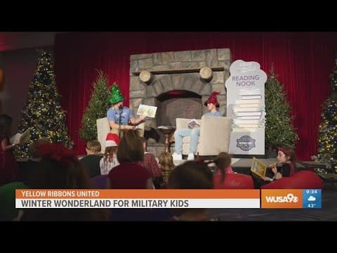 Yellow Ribbons United hosts winter wonderland extravaganza for military kids