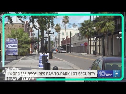 'Disorderly activity' in Ybor parking lots has city council considering a security requirement for l