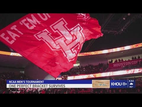 Only 1 perfect bracket in NCAA's Men's tournament left