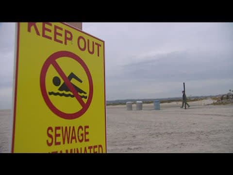 San Diego County issues advisory to avoid water contact at beaches