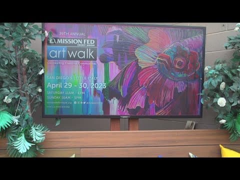 Previewing the Mission Fed ArtWalk in Little Italy