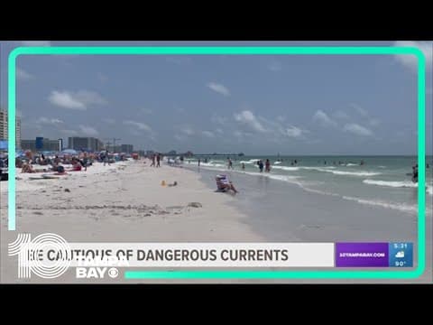 Pinellas County rescue crews urge people to be cautious over rip currents amid weekend rescues