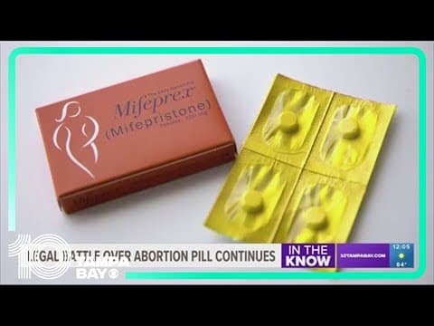 Legal battle over abortion pill continues in courts
