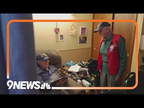 Veteran logged more than 500 hours volunteering at senior facility
