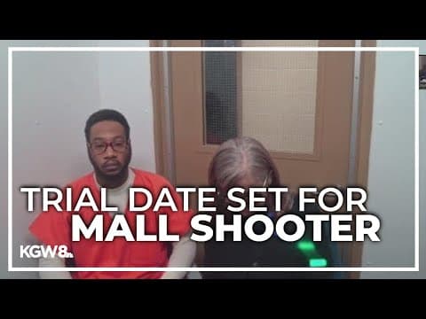 Trial set for suspect in Vancouver mall shooting
