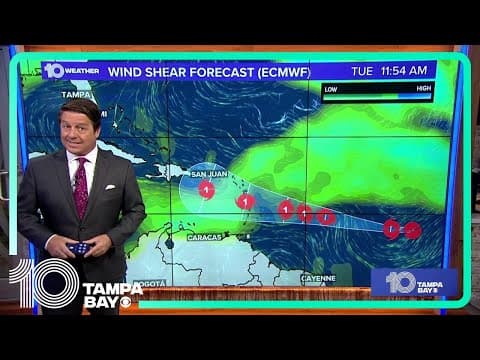 Tropical Depression Three forms in the Atlantic
