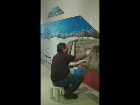 Artist's mural covered up without explanation