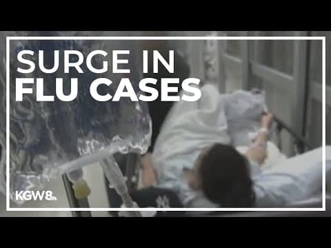 2 children dead in Oregon amid spike in influenza cases