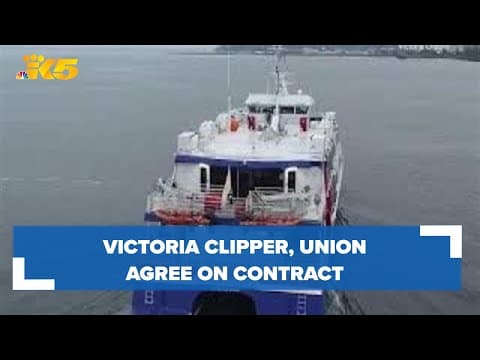 Strike averted: Victoria Clipper, union agree on contract