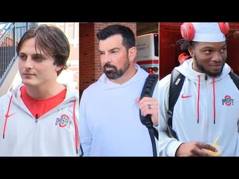 Postgame interviews with Ryan Day and players | Ohio State vs. Illinois