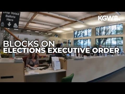 Judge blocks parts of Trump elections overhaul, including proof-of-citizenship requirement