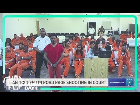 Man accused in road rage shooting that injured 4 year old appears in court