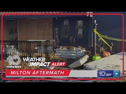 Hurricane Milton cleanup efforts continue in Sarasota County