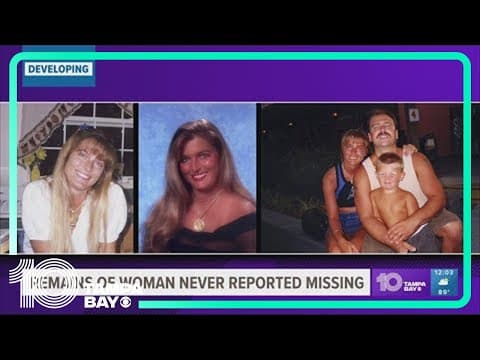 Husband of woman whose remains were just identified 16 years after discovery is person of interest