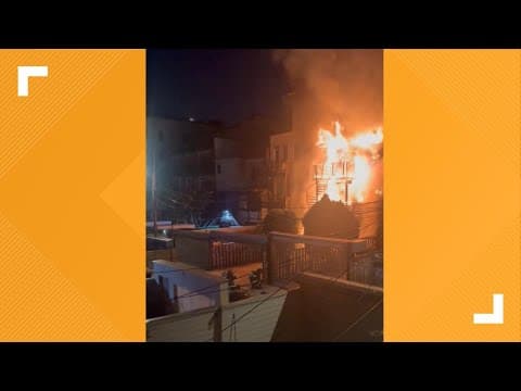 Apartments near U Street go up in flames