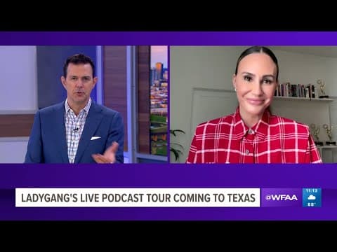 Ladygang live podcast tour coming to Texas