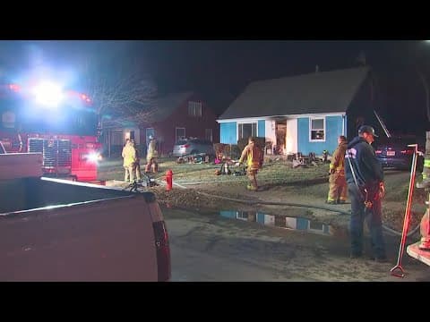 2 children hospitalized after house fire in east Columbus