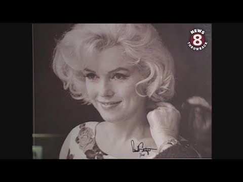 Marilyn Monroe photographs unveiled in San Diego 1991