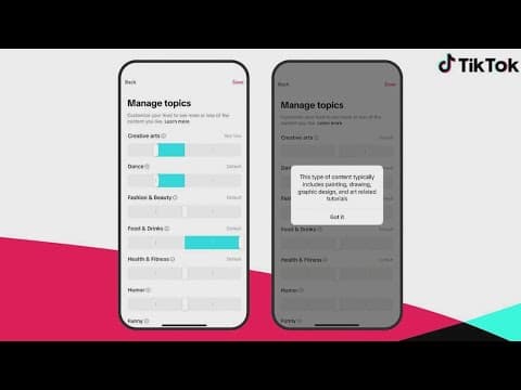 TikTok will allow users to personalize their feed