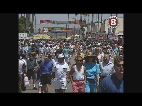 Del Mar Fair in 1980, 1985, 1992